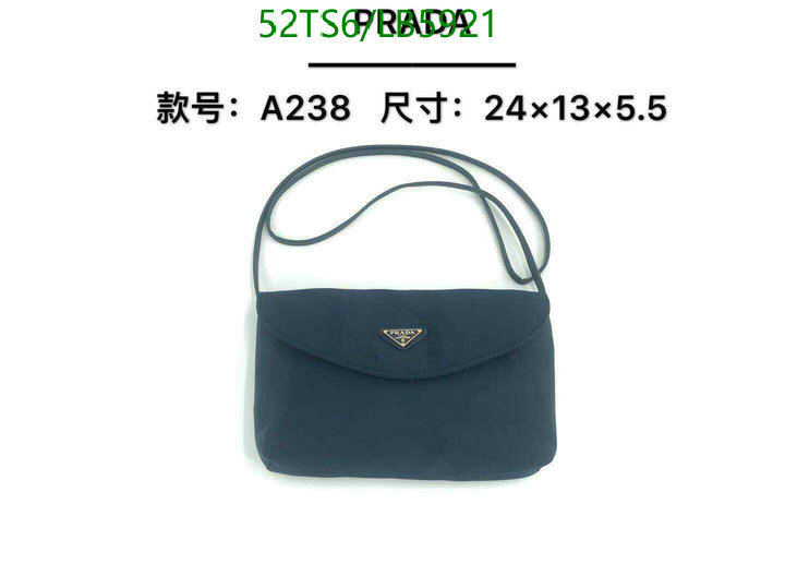 Prada Bag-(4A)-Diagonal- Code: LB5921 $: 52USD