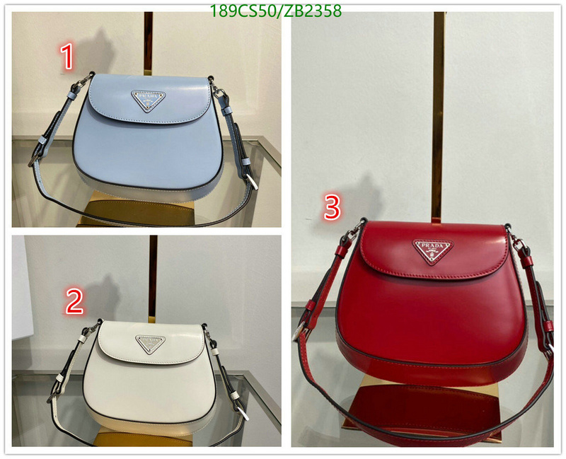 Prada Bag-(Mirror)-Cleo Code: ZB2358 $: 189USD