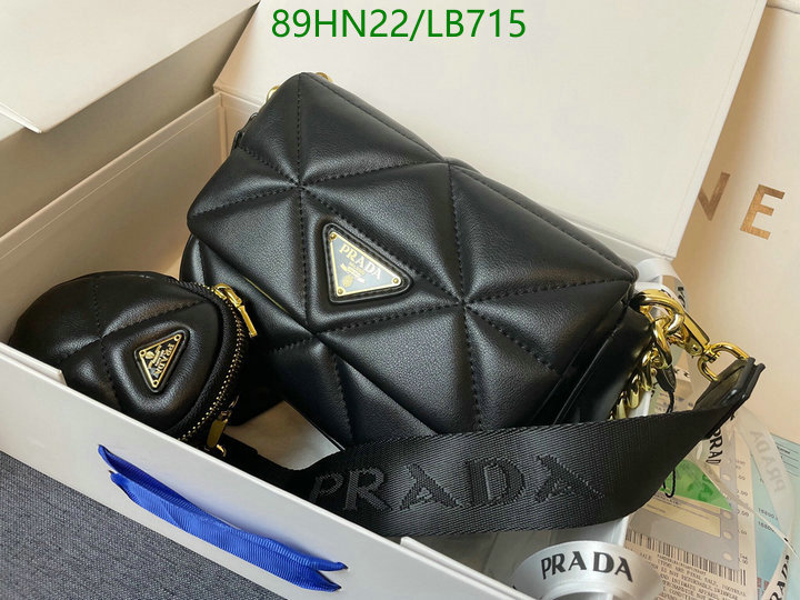 Prada Bag-(4A)-Diagonal- Code: LB715 $: 89USD
