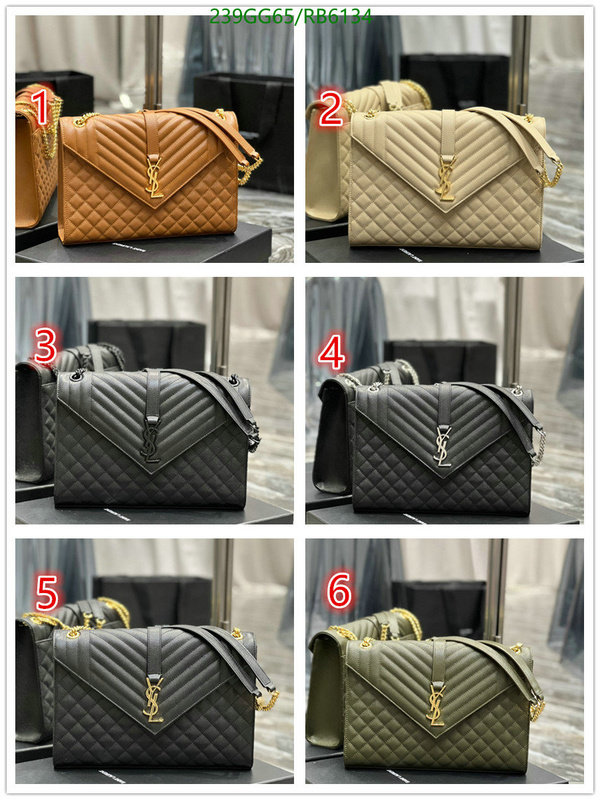 YSL Bag-(Mirror)-Envelope Series Code: RB6134 $: 239USD