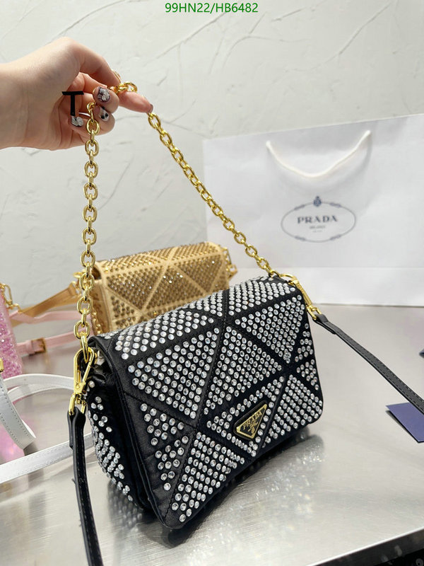 Prada Bag-(4A)-Diagonal- Code: HB6482 $: 99USD