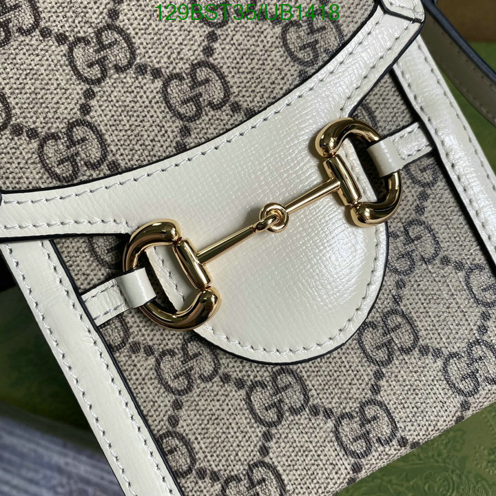 Gucci Bag-(Mirror)-Horsebit- Code: UB1418 $: 129USD