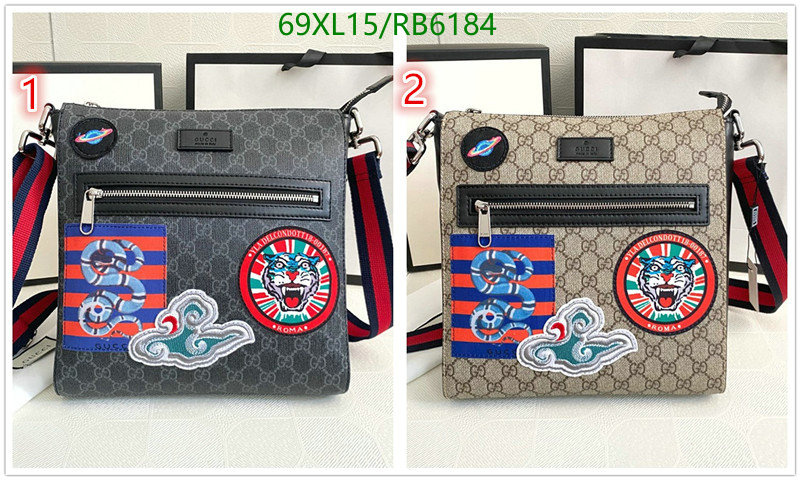 Gucci Bag-(4A)-Diagonal- Code: RB6184 $: 69USD