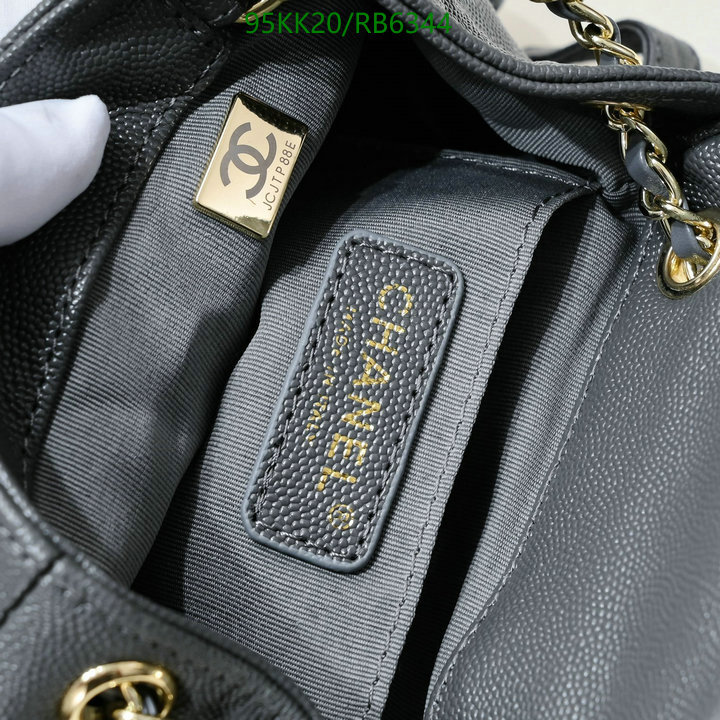Chanel Bag-(4A)-Backpack- Code: RB6344 $: 95USD
