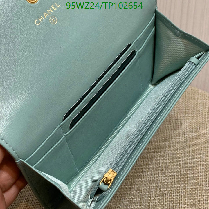 Chanel Bag-(Mirror)-Wallet- Code: TP102654 $: 95USD
