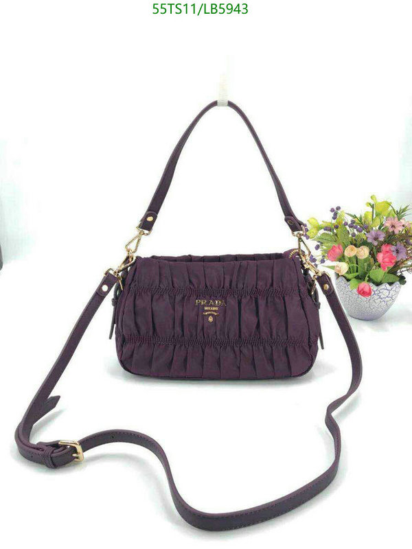 Prada Bag-(4A)-Diagonal- Code: LB5943 $: 55USD