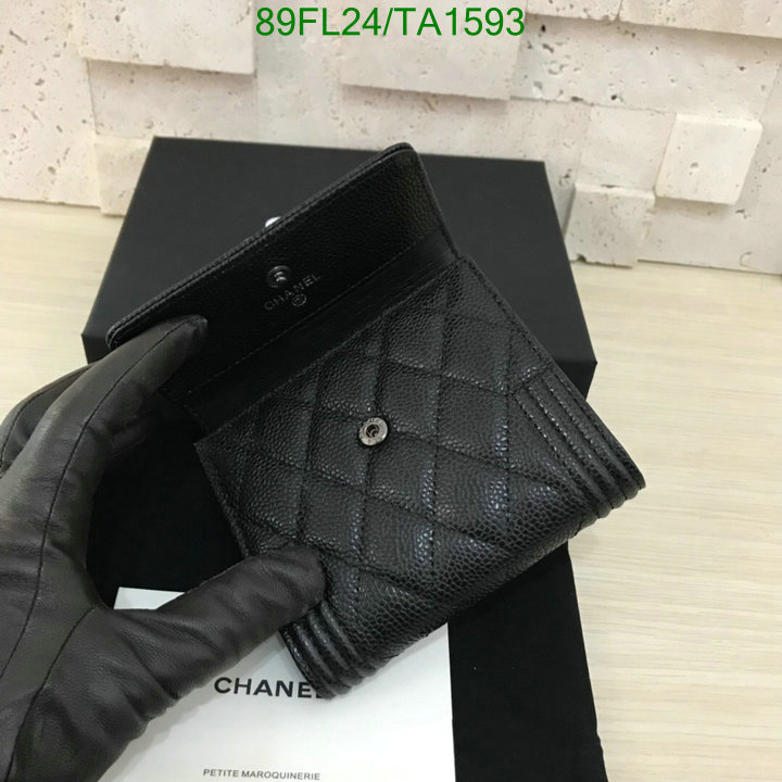 Chanel Bag-(Mirror)-Wallet- Code: TA1593 $: 89USD