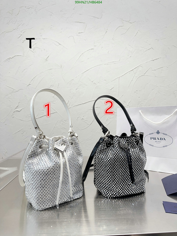 Prada Bag-(4A)-Bucket Bag- Code: HB6484 $: 99USD