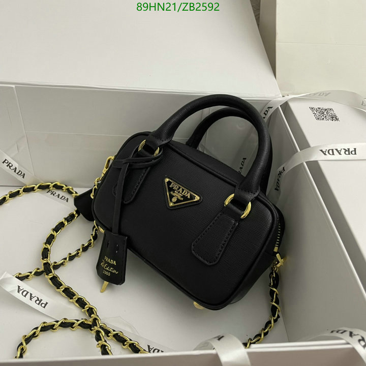 Prada Bag-(4A)-Diagonal- Code: ZB2592 $: 89USD