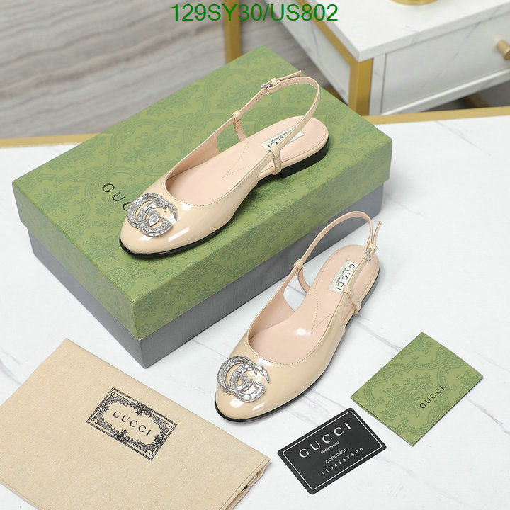 Women Shoes-Gucci Code: US802 $: 129USD