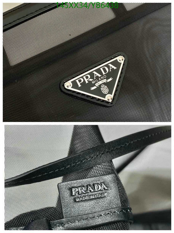 Prada Bag-(Mirror)-Handbag- Code: YB6438 $: 145USD