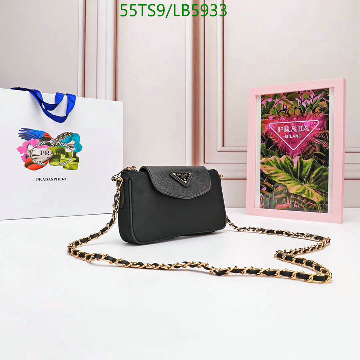 Prada Bag-(4A)-Diagonal- Code: LB5933 $: 55USD