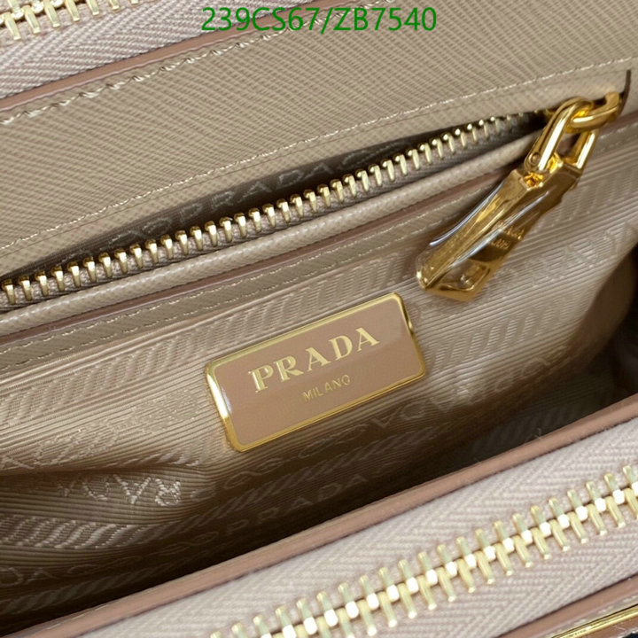 Prada Bag-(Mirror)-Diagonal- Code: ZB7540 $: 239USD