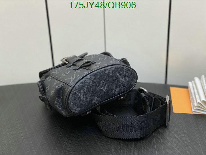 LV Bag-(Mirror)-Backpack- Code: QB906 $: 175USD