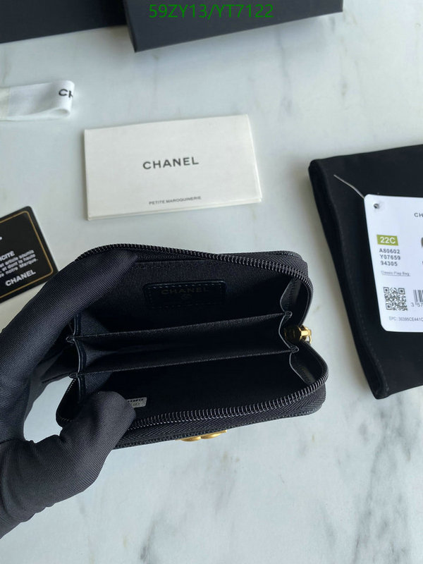 Chanel Bag-(Mirror)-Wallet- Code: YT7122 $: 59USD