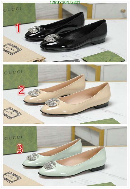 Women Shoes-Gucci Code: US801 $: 129USD