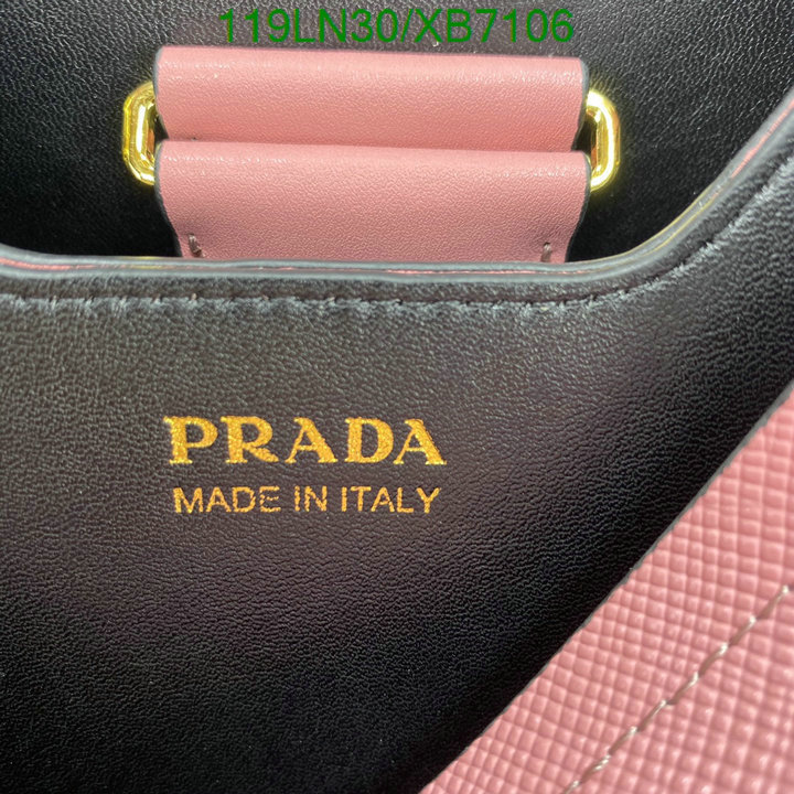 Prada Bag-(4A)-Bucket Bag- Code: XB7106 $: 119USD