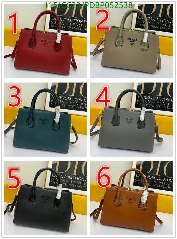 Prada Bag-(4A)-Handbag- Code: PDBP052538 $: 115USD