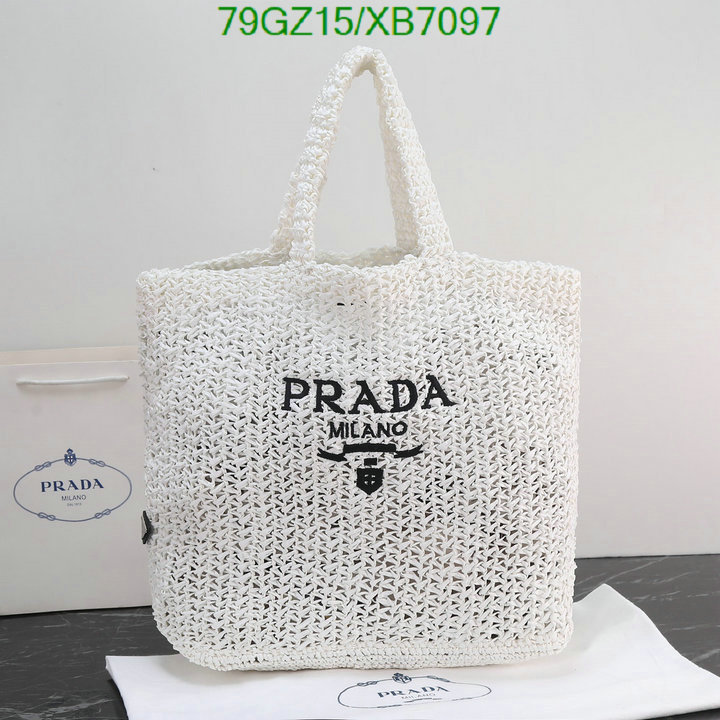 Prada Bag-(4A)-Handbag- Code: XB7097 $: 79USD