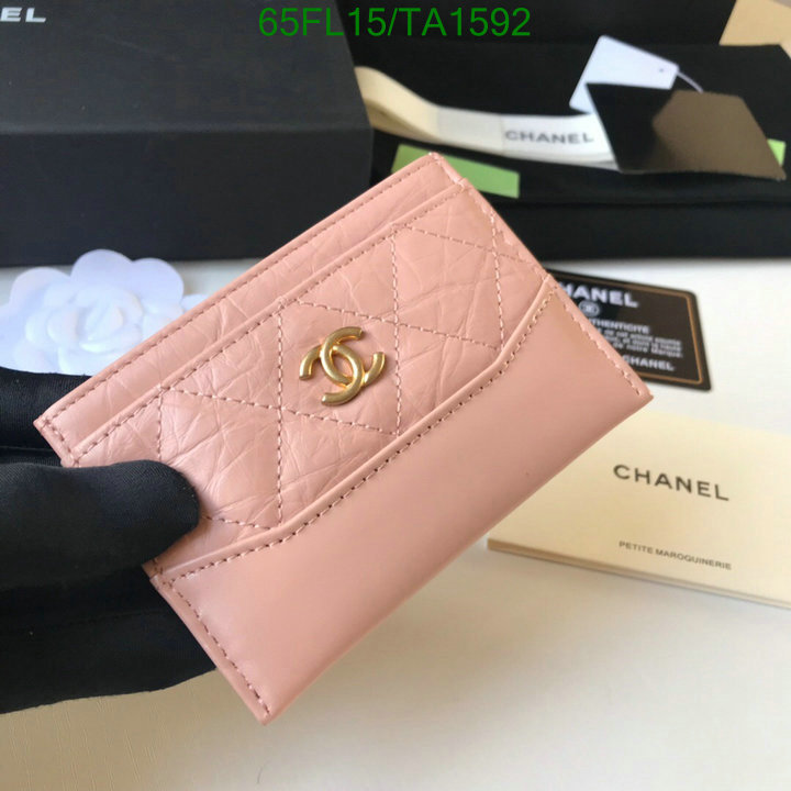 Chanel Bag-(Mirror)-Wallet- Code: TA1592 $: 65USD
