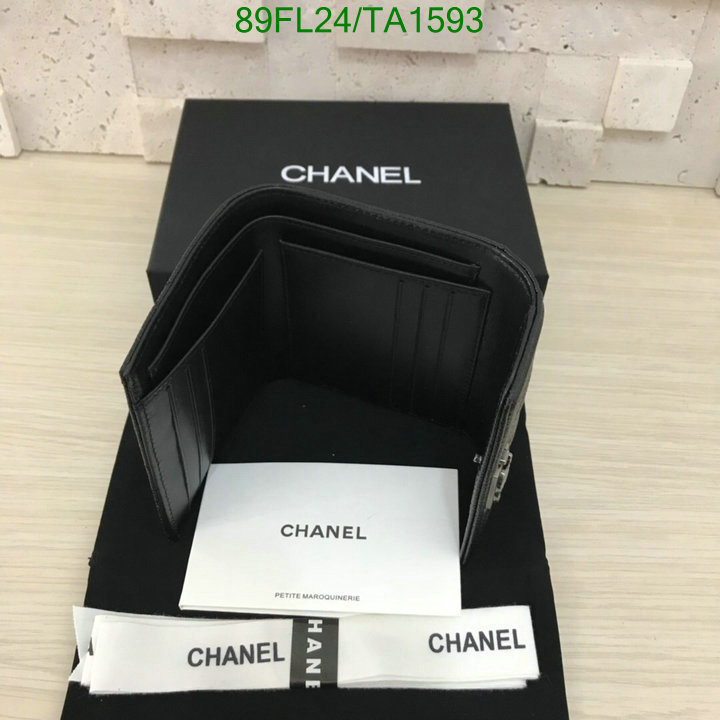 Chanel Bag-(Mirror)-Wallet- Code: TA1593 $: 89USD