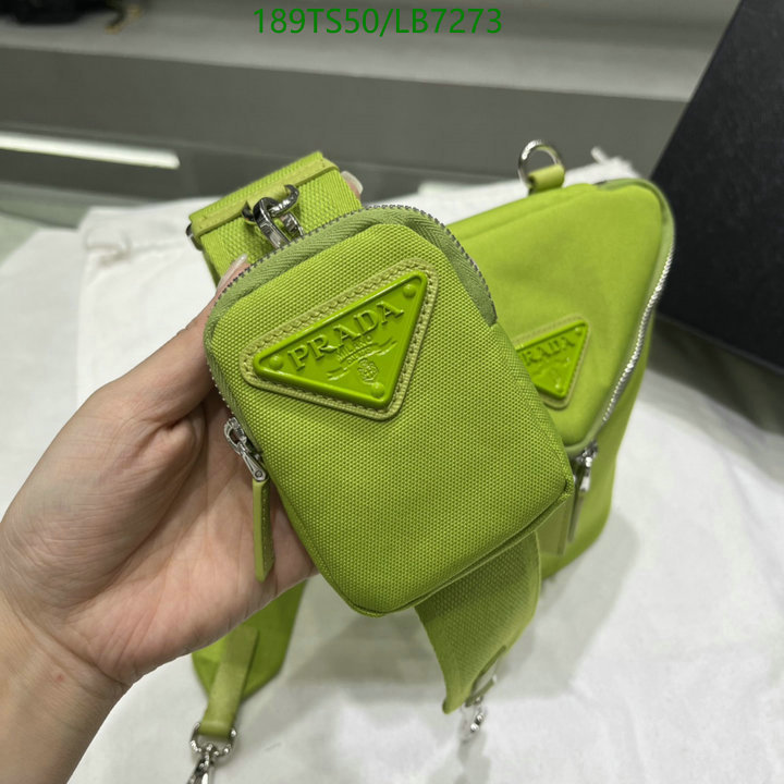 Prada Bag-(Mirror)-Diagonal- Code: LB7273 $: 189USD