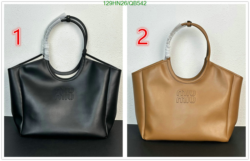 Miu Miu Bag-(4A)-Handbag- Code: QB542