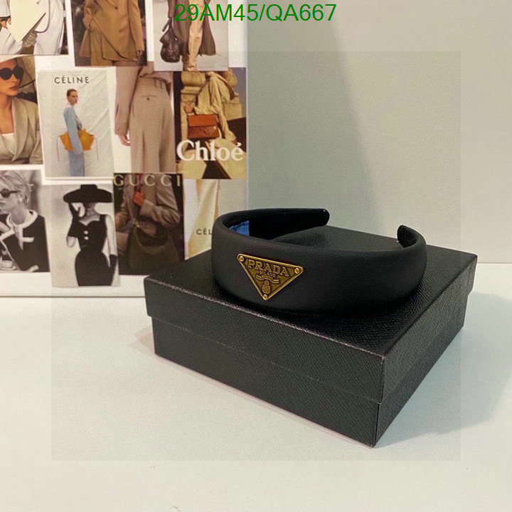 Headband-Prada Code: QA667 $: 29USD