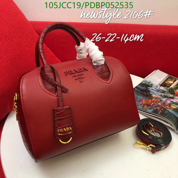 Prada Bag-(4A)-Handbag- Code: PDBP052535 $: 105USD