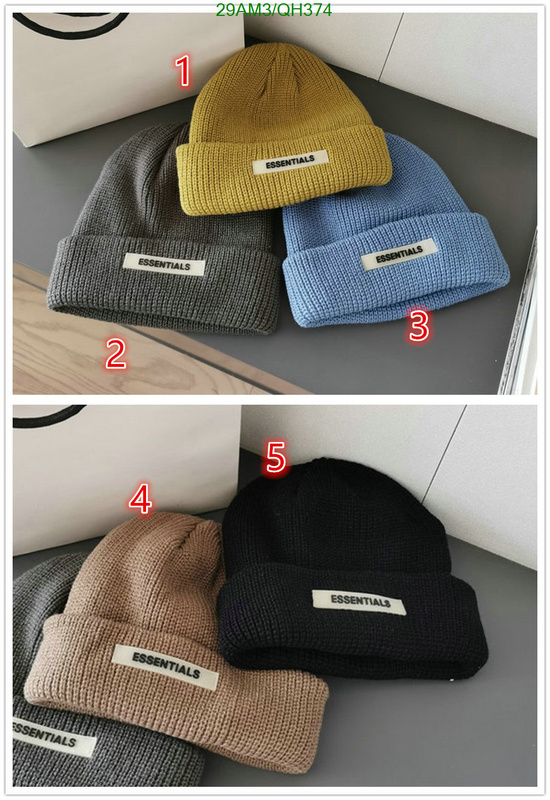 Cap-(Hat)-Essentlals Code: QH374 $: 29USD