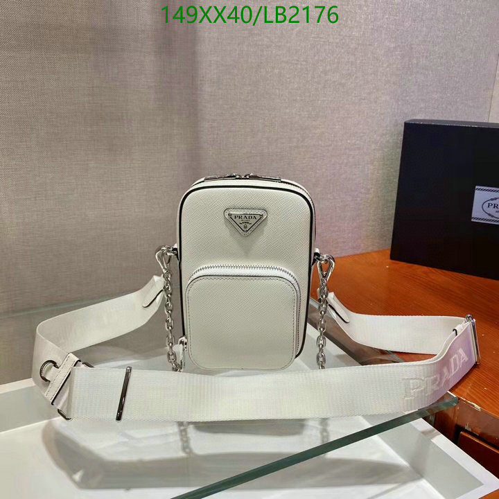 Prada Bag-(Mirror)-Diagonal- Code: LB2176 $: 149USD