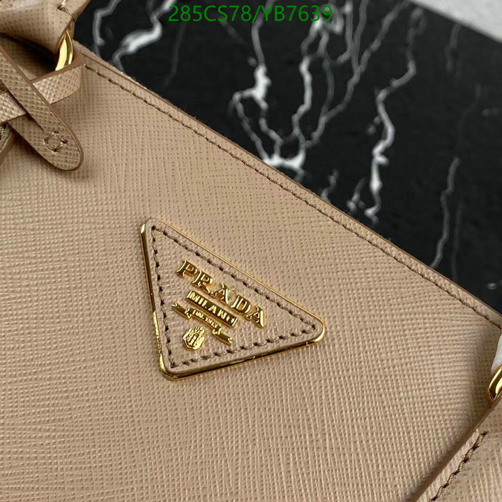 Prada Bag-(Mirror)-Handbag- Code: YB7639 $: 285USD