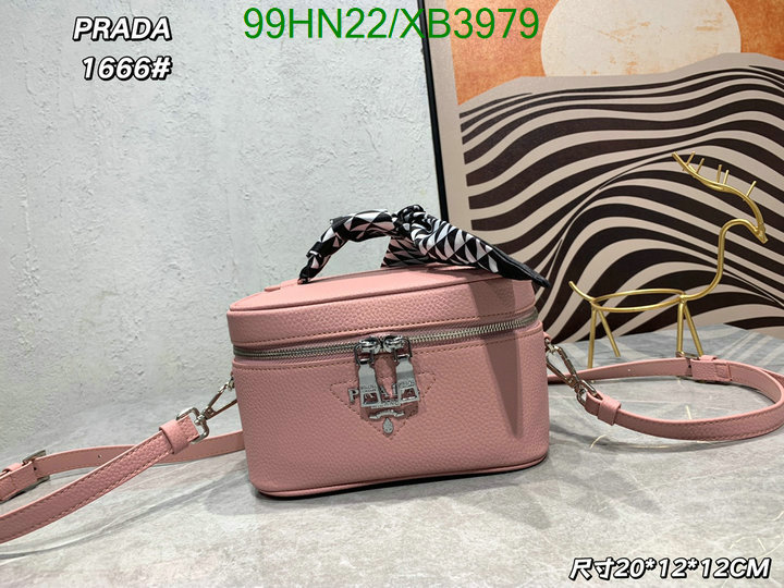 Prada Bag-(4A)-Diagonal- Code: XB3979 $: 99USD