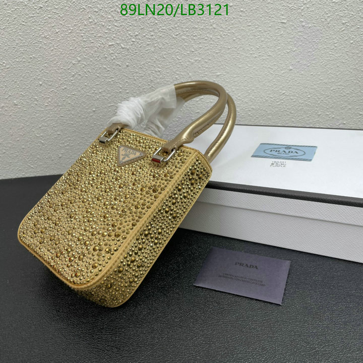 Prada Bag-(4A)-Handbag- Code: LB3121 $: 89USD