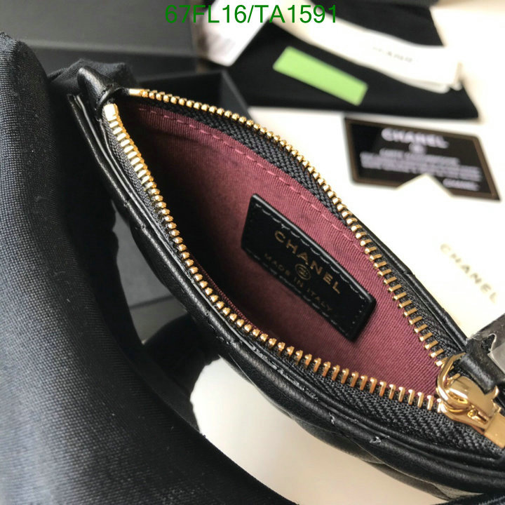 Chanel Bag-(Mirror)-Wallet- Code: TA1591 $: 67USD