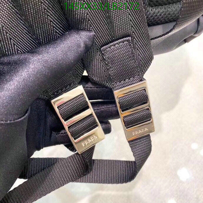 Prada Bag-(Mirror)-Backpack- Code: LB2172 $: 145USD