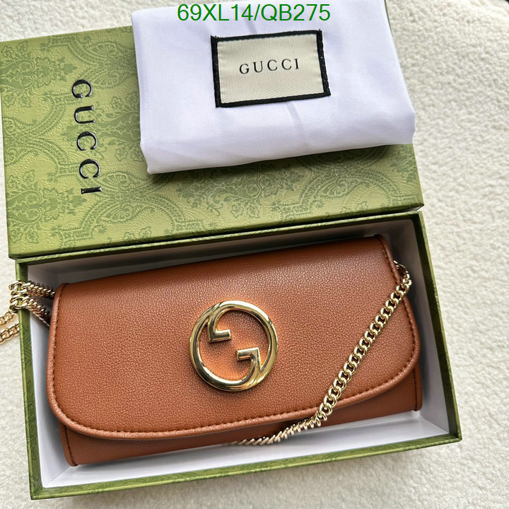 Gucci Bag-(4A)-Diagonal- Code: QB275 $: 69USD