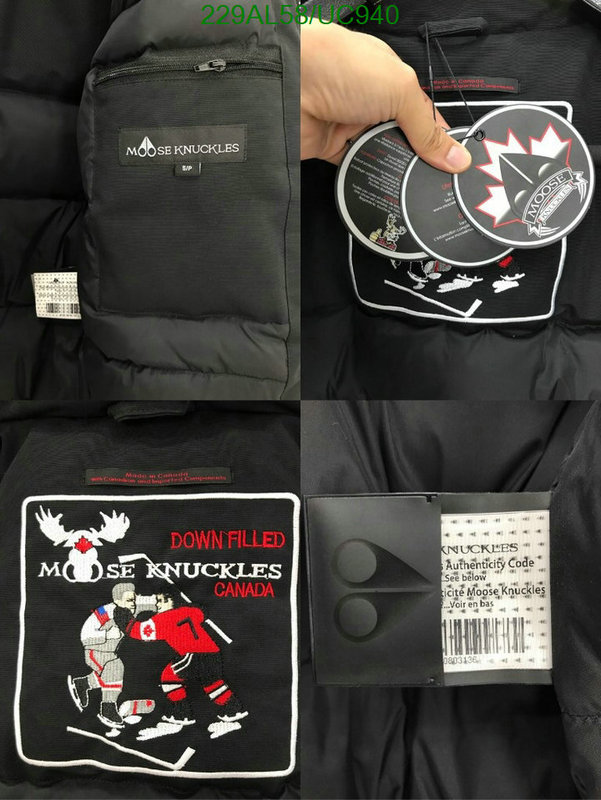 Down jacket Men-Moose Kunckles Code: UC940 $: 229USD