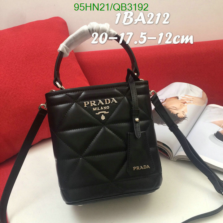 Prada Bag-(4A)-Bucket Bag- Code: QB3192 $: 95USD