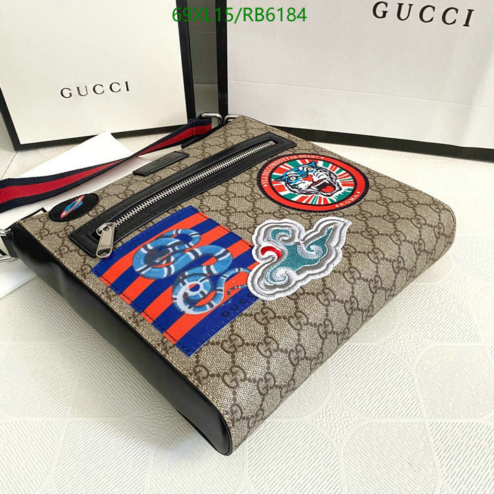 Gucci Bag-(4A)-Diagonal- Code: RB6184 $: 69USD