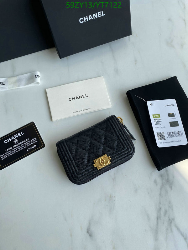 Chanel Bag-(Mirror)-Wallet- Code: YT7122 $: 59USD