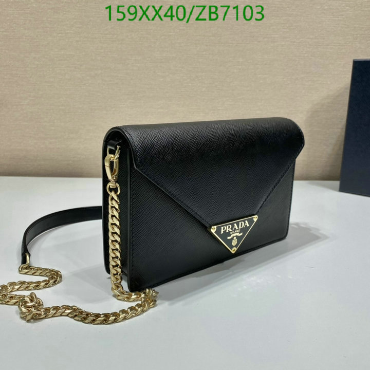 Prada Bag-(Mirror)-Diagonal- Code: ZB7103 $: 159USD