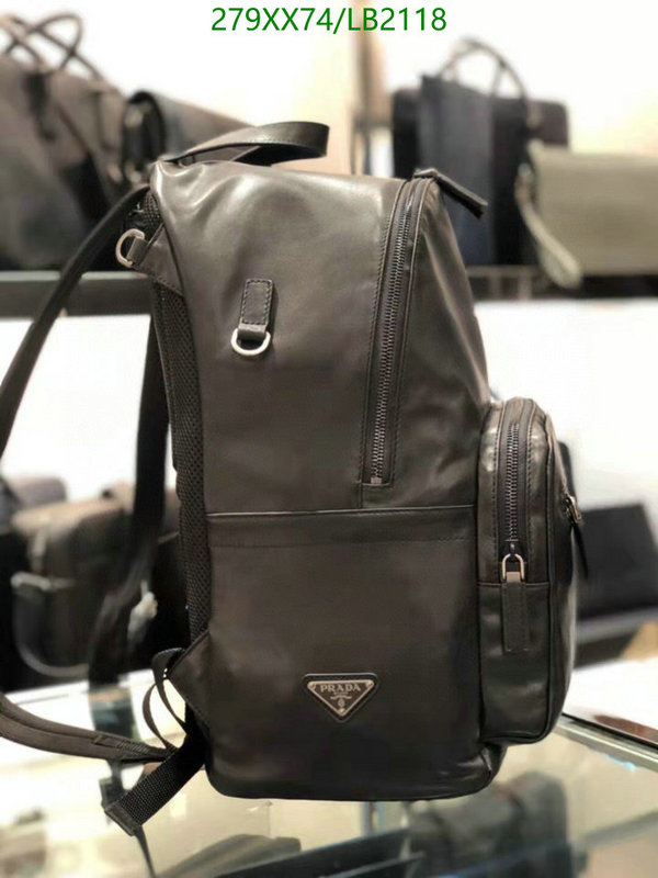 Prada Bag-(Mirror)-Backpack- Code: LB2118 $: 279USD
