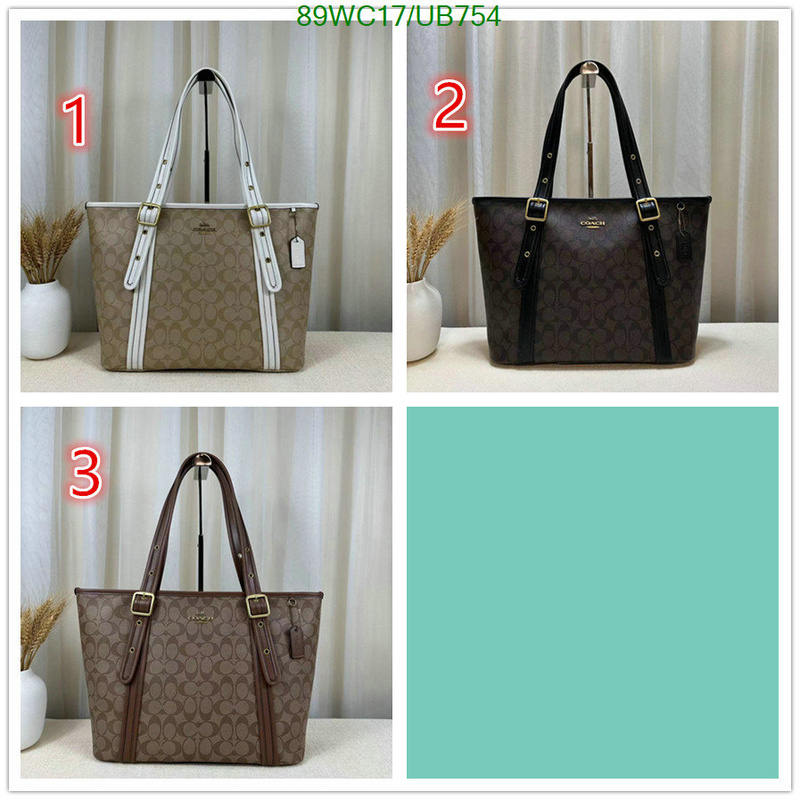 Coach Bag-(4A)-Handbag- Code: UB754 $: 89USD