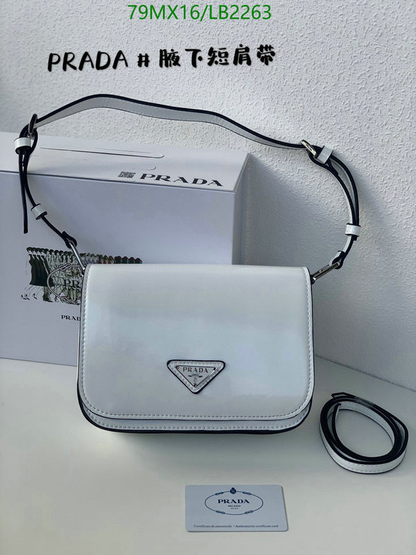 Prada Bag-(4A)-Diagonal- Code: LB2263 $: 79USD