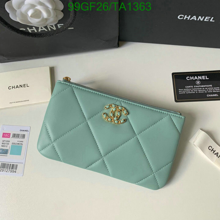 Chanel Bag-(Mirror)-Wallet- Code: TA1363 $: 99USD