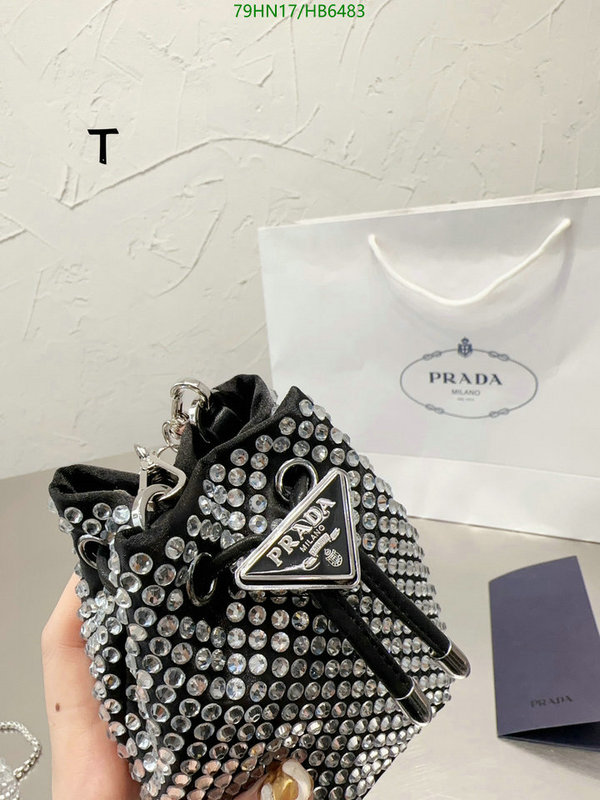 Prada Bag-(4A)-Bucket Bag- Code: HB6483 $: 79USD