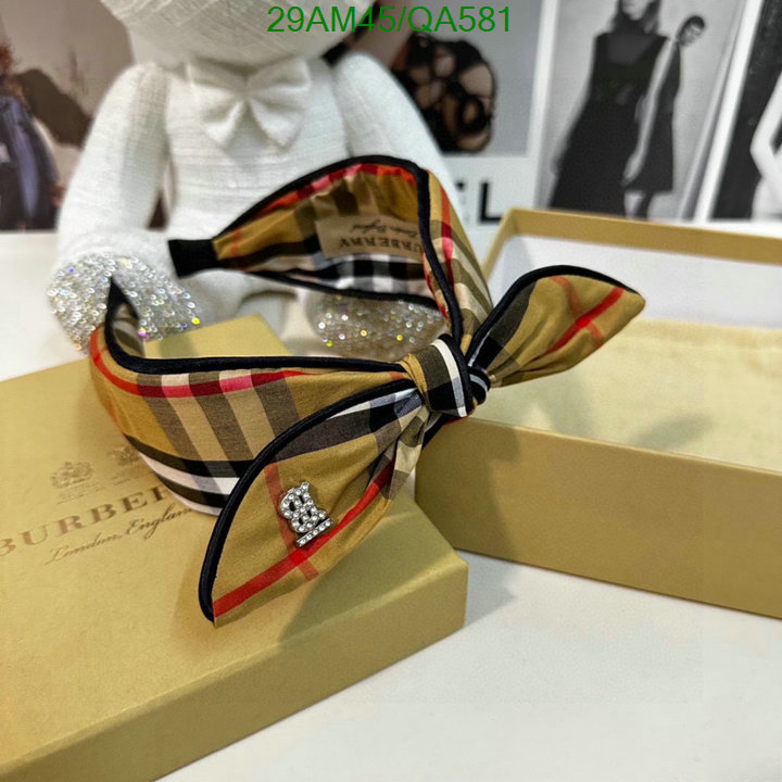 Headband-Burberry Code: QA581 $: 29USD