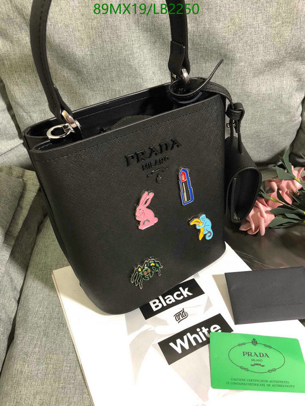 Prada Bag-(4A)-Bucket Bag- Code: LB2250 $: 89USD