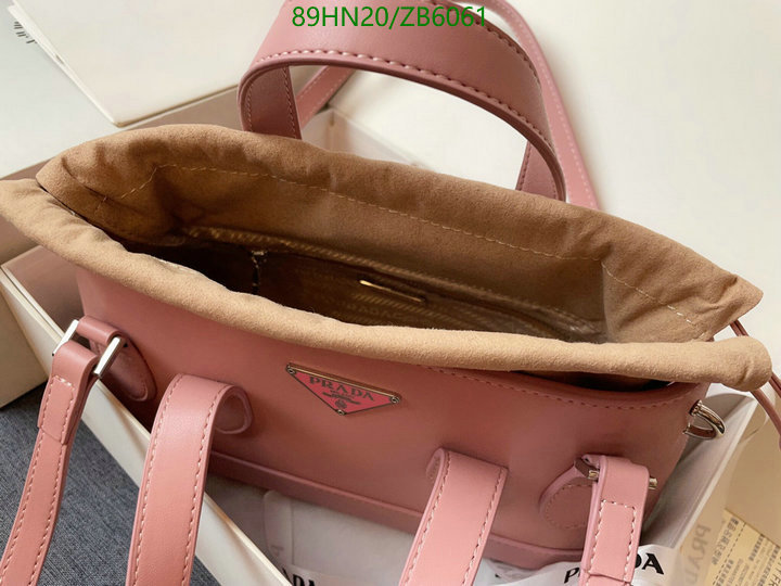 Prada Bag-(4A)-Handbag- Code: ZB6061 $: 89USD